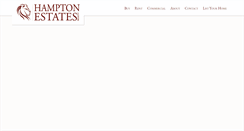 Desktop Screenshot of hamptonestatesrealty.com